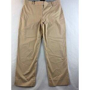 Talbots Trousers Khaki‎ Career Dress Pants Straight Leg Size 8